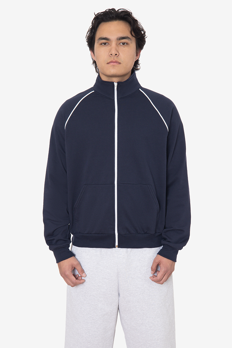 California Fleece Track Jacket Navy